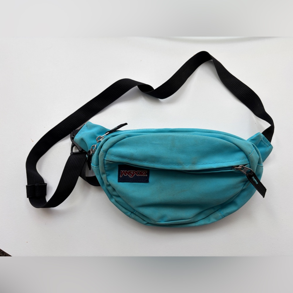 Blue Jansport Fanny Pack